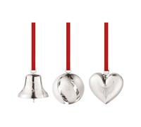 Georg Jensen Set de adornos 3 piezas 2024 Chapado en paladio