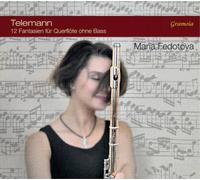 Georg Philipp Te Telemann: 12 Fantasien Für Querflöte Ohn (CD) (Importación USA)