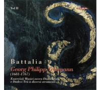 Georg Philipp Tel Georg Philipp Telemann: Battalia - Vol (CD) (Importación USA)