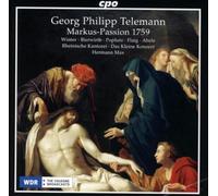Georg Philipp Tel Georg Philipp Telemann: Markus-Passion (CD) (Importación USA)