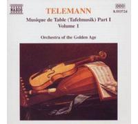 Georg Philipp Telema Telemann: Tafelmusik, Part 1 - Vol. (CD) (Importación USA)