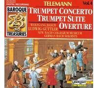 Georg Philipp Telemann - Baroque Treasuries 4: Telemann Trumpet Cto