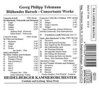 Georg Philipp Telemann: Blühendes Barock - Concertante Werke