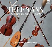 テレマン : 多数の楽器のための協奏曲集 (Georg Philipp Telemann : Concerti per molti stromenti / Akademie fur Alte Musik Berlin) [CD] [輸入盤] [日本語帯・解説付]