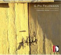 Georg Philipp Telemann – Douze fantaisies pour flûte seule (Rossi) – CD – Stradivarius