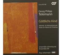 GEORG PHILIPP TELEMANN Music for Advent & Christmas (CD) (Importación USA)