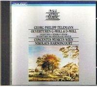 Georg Philipp Telemann - Ouverturen g-moll und d-moll - Concentus musicus Wien (CD 1984)