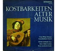 Georg Philipp Telemann - Peter Schreier , Robert Köbler , Werner Jaroslawski - Generalbaßlieder (1733-34) - ETERNA - 8 20 744