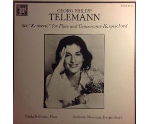 Georg Philipp Telemann, Six "Konzerte" for Fllute and Concertante MHS 4523