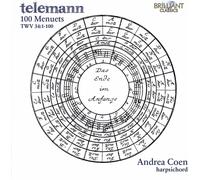 Georg Philipp Telemann Telemann: 100 Menuets, TWV34:1-100 (CD) (Importación USA)