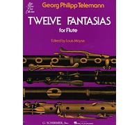Georg philipp telemann: twelve fantasies for solo flute