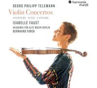 Isabelle Faust & Akademie für Alte Musik Berlin – Telemann: Conciertos para violín – CD
