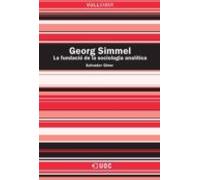 Georg Simmel. La Fundació De La Sociologia Analítica (ebook)