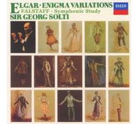 Georg Solti - Georg Solti - Elgar: Enigma Variations.Falstaff [Japan CD] UCCD-4665