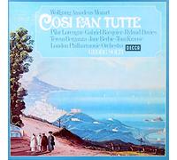 Georg Solti & London Philharmonic Orchestra - Mozart: COSI FAN TUTTE [Vinyl Schallplatte] [4 LP Box-Set] [Vinilo]
