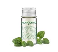 Georganics Hilo dental natural, seda sin plástico y biodegradable, sabor a menta, sin flúor, 30 m de longitud