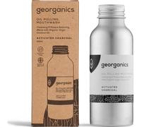 Georganics Oil Pulling Mouthwash Activated Charcoal 100ml