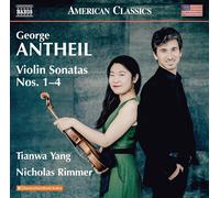 George Antheil George Antheil: Violin Sonatas Nos. 1-4 (CD) (Importación USA)