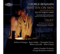 George Benjamin George Benjamin: Written On Skin (CD) Album