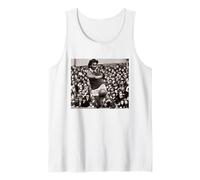 George Best On The Ball Man Utd Copa Mundial de Fútbol 1971 Camiseta sin Mangas