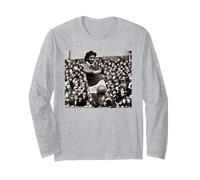 George Best On The Ball Man Utd Copa Mundial de Fútbol 1971 Manga Larga