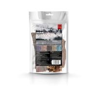 George & Bobs Carne de vacuno 500 g - 100% vacuno, artículo masticable para perros natural, rico en proteínas, secado suave, sin cereales, sin aditivos
