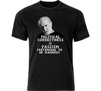 George Carlin Political Correctness - Camiseta para hombre, Negro, 3XL