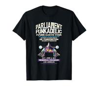 George Clinton Parlamento Funkadelic Memorial Coliseum 1977 Camiseta