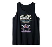George Clinton Parlamento Funkadelic Memorial Coliseum 1977 Camiseta sin Mangas