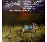 George Crumb: A Haunted Landscape / William Schuman: Three Colloquies for Horn & Orchestra - New York Philharmonic / Arthur Weisberg / Zubin Mehta (1992-12-08)