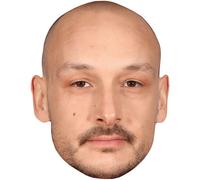 George Daniel (Beard) Big Head. Máscara más grande que la vida.