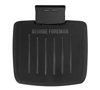 George Foreman Immersa Parrilla eléctrica pequeña [El panel de control extraíble permite que la máquina de parrilla sea completamente lavable y apta para lavavajillas, Ahorro de energía, Saludable, To