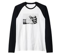 George Foreman puño retumble en el Boxeo de Peso Pesado de la Selva Camiseta Manga Raglan