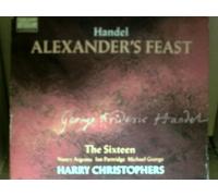 GEORGE FREDERIC HANDEL. Alexander's Feast. The Sixteen feat. conductor: Harry Christophers. SCARCE 2XCD BOX SET + BOOK. VGC, 5012106701625. 70162. CONCERTO No. 1. CONCERTO No. 2. SOLOISTS.