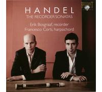 GEORGE FRIDERIC HANDEL Recorder Sonatas (CD) (Importación USA)