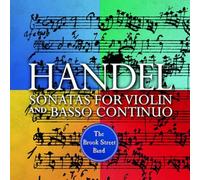 George Frideric Handel: Sonatas for Violin and Basso Co (CD) (Importación USA)