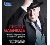 George Gagnidze chante Mozart, Verdi, Giordano, Leoncavallo et Wagner. Solyom.