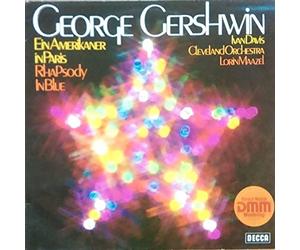 George Gershwin - Ivan Davis , Lorin Maazel - The Cleveland Orchestra , - Ein Amerikaner In Paris - Rhapsody In Blue - Cuban Overture - Decca - 6.41954 AZ