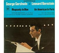 George Gershwin - Leonard Bernstein , New York Philharmonic Orchestra, The , Columbia Symphony Orchestra - George Gershwin - Leonard Bernstein , The New York Philharmonic Orchestra , Columbia Symphony Orchestra - Rhapsody In Blue / An American In Paris - CBS - S 72080