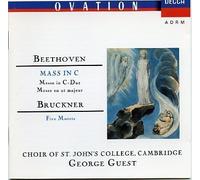 George Guest - Beethoven-Messe-Bruckner:Oeuv.Sacrees-G.Guest-F.Palmer,Sopra