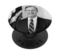 George H. W. Bush PopSockets PopGrip Adhesivo