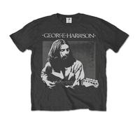 George Harrison Live Portrait Oficial Camiseta para Hombre (Medium)