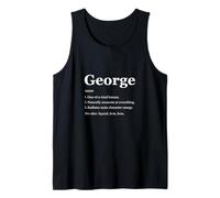 George Is A Legend Dictionary Definition Funny Saying Camiseta sin Mangas