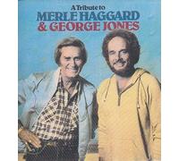 GEORGE JONES/ MERLE HAGGARD - tribute to CBS 17981 (LP vinyl record)