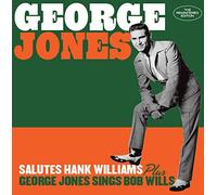 George Jones Salutes Hank Williams + George Jones Sings Bob Wills (CD)