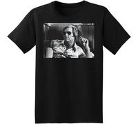 George Jones T Shirt Photo Poster tee Black Mens