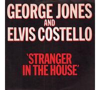 GEORGE JONES WITH ELVIS COSTELLO - STRANGER IN THE HOUSE 7 INCH (7" VINYL 45) UK EPIC 1979