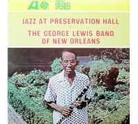 George Lewis Jazz At Preservation Hall 4 LP Atlantic 1411 EX/EX 1970s