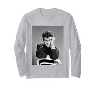 George Michael de Wham! Dúo Pop Last Christmas 1982 Manga Larga