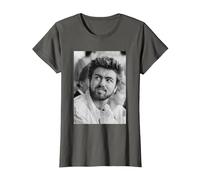George Michael en Live Aid Wembley Stadium Soy tu Hombre 1985 Camiseta, Mujer, Asfalto, L